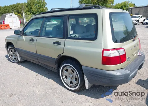 2001 Subaru Forester L from USA, damaged, VIN JF1SF63511H766460